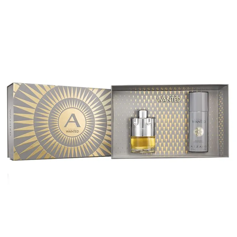 Wanted Eau de Toilette Azzaro Kit - Perfume Masculino + Desodorante Kit