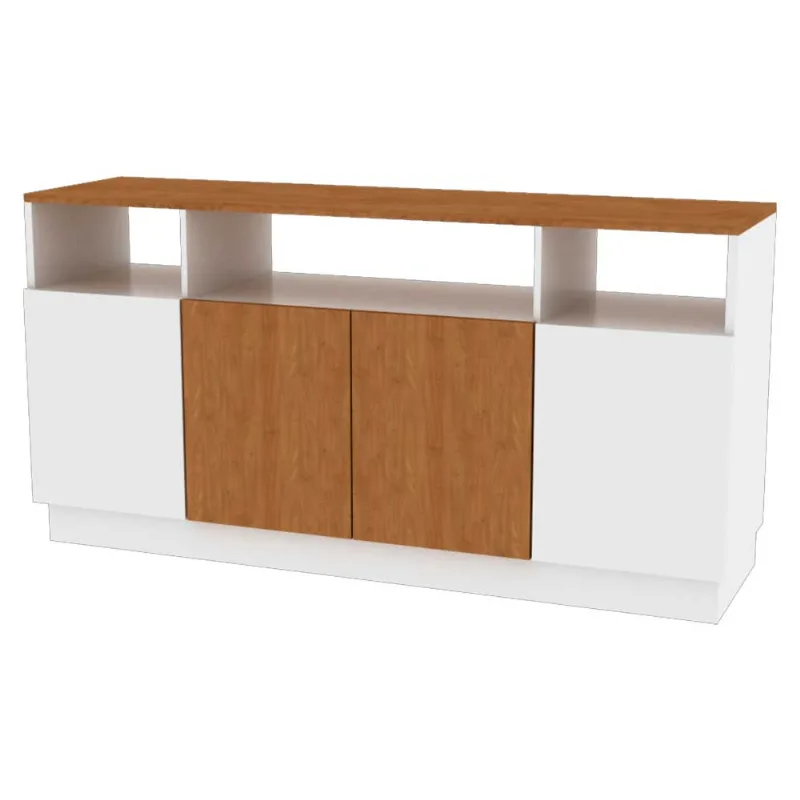 RACK FIPLASTO TV7500 BLANCO/ROBLE