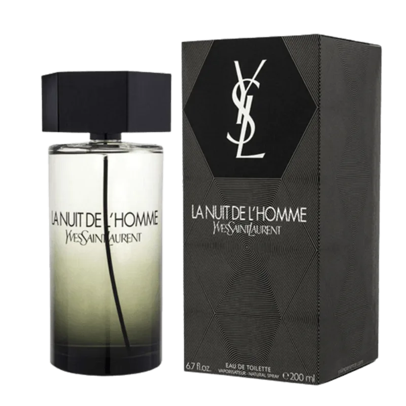 Yves Saint Laurent La Nuit de L'Homme Eau de Toilette - Perfume Masculino 200ml