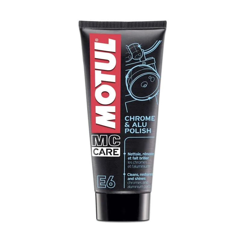 Motul E6 Polidor Cromo e Alumínio - 100 ml