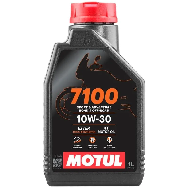 Óleo Motul 7100 4 Tempos 4T 10W30 Sintético 1 Litro