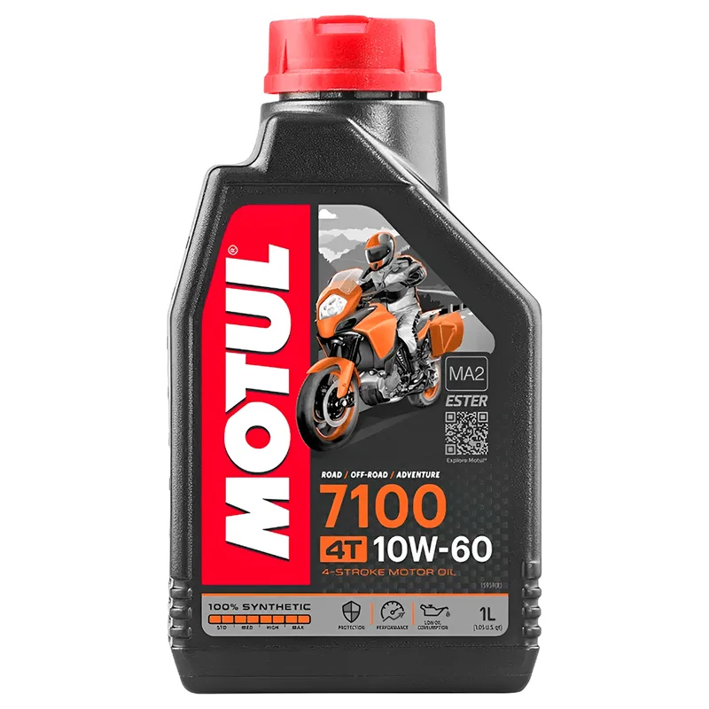 Óleo Motul 7100 4 Tempos 4T 10W60 Sintético 1Lt