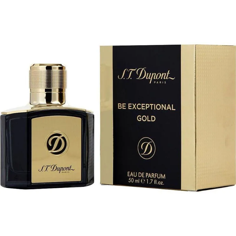 Perfume Masculino St Dupont Be Exceptional Gold Eau De Parfum Spray 50 Ml