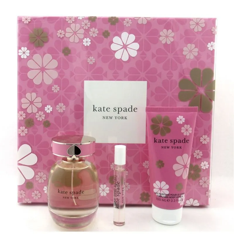 Conjunto De 3 Peças Perfume Kate Spade York Para Mulher