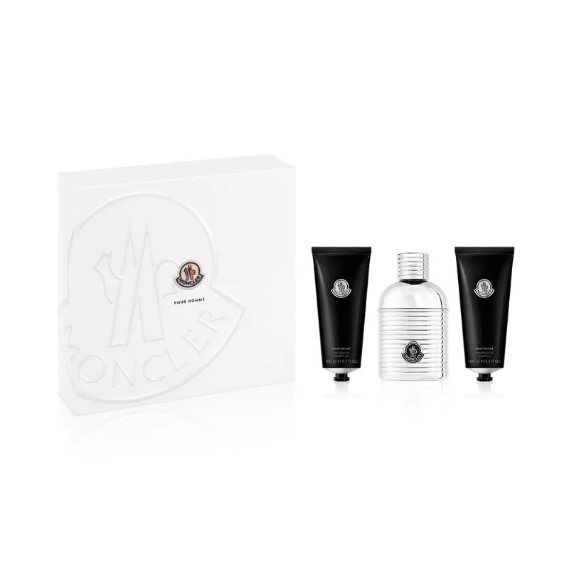 Moncler Pour Homme EDP 100 ml + Shower Gel 100 ml y Shampoo 100 ml