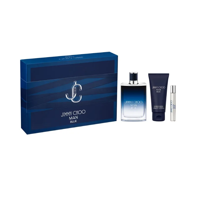 Jimmy Choo Man Blue EDT 100 ml + Shower Gel 100 ml + EDT 7,5 ml
