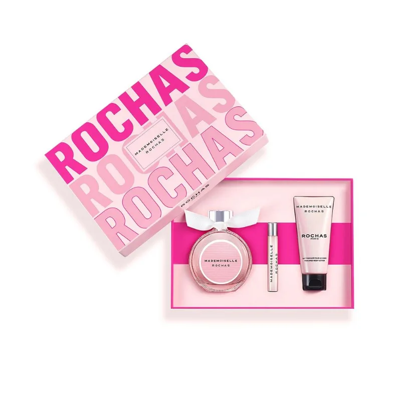 Mademoiselle Rochas EDP 90 ml + Body Lotion 100 ml + EDP 7,5 ml