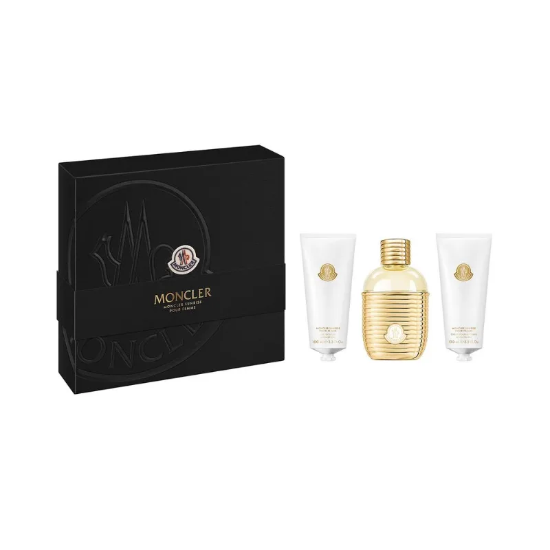 Moncler Pour Femme Sunrise EDP 100 ml + Shower Gel + Body Lotion