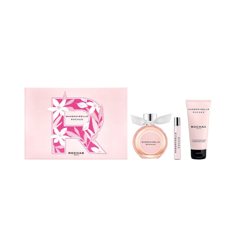 Mademoiselle Rochas EDP 90 ml + Body Lotion 100 ml + EDP 7,5 ml