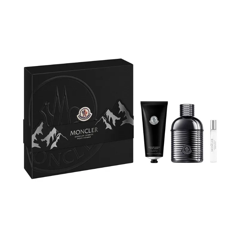 Moncler Pour Homme Sunrise EDP 100 ml + Shower Gel 100 + EDP 7,5 ml