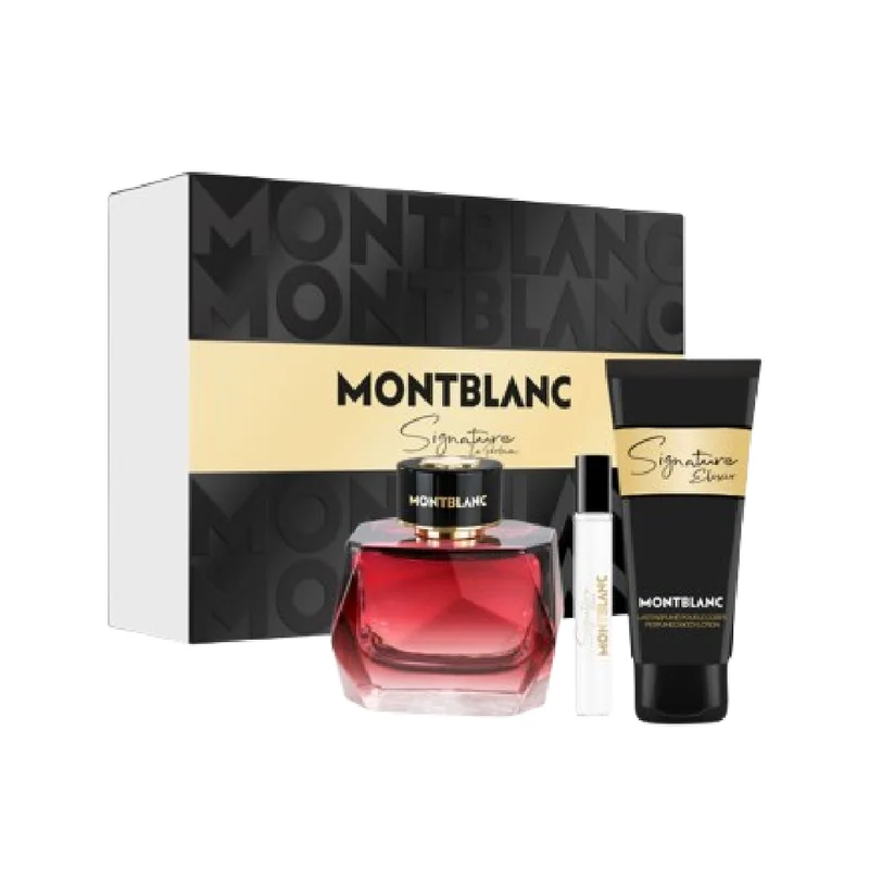 MONTBLANC SIGNATURE ELIXIR FOR WOMEN 3PC GIFT SET
