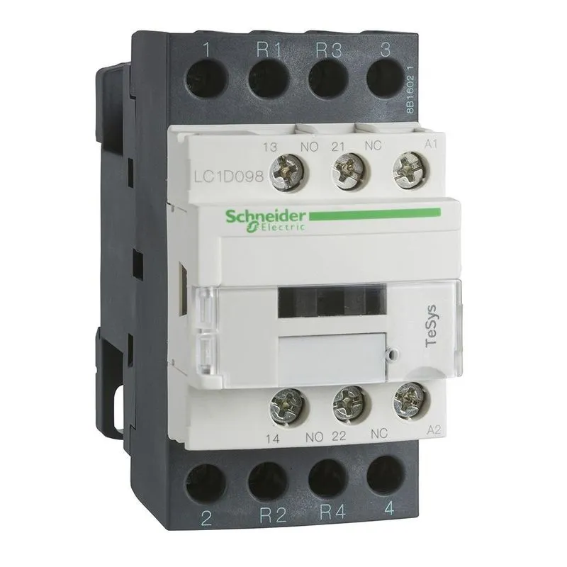 Contator 4 Polos 25a Com Bobina Em 24v Tesys D Schneider