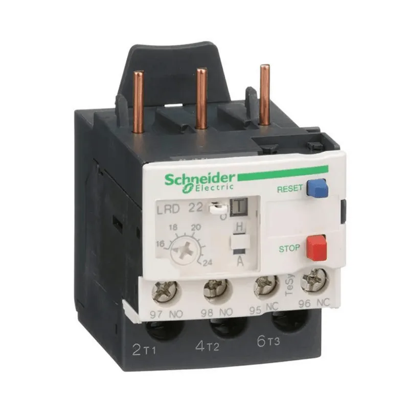 Relé Térmico Bimetálico Tesys D Classe 10 16-24A 1Na+1Nf LRD22 Schneider