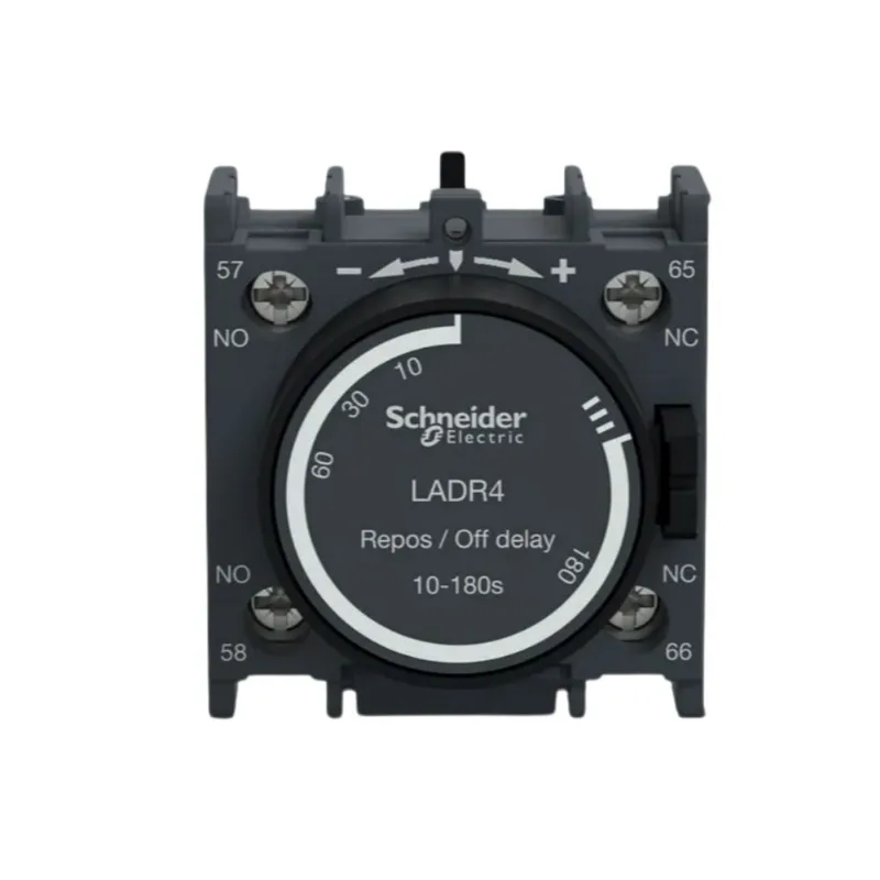 Bloco Temporizador 10/180 Segundos Instantâneo Ladr4 Schneider