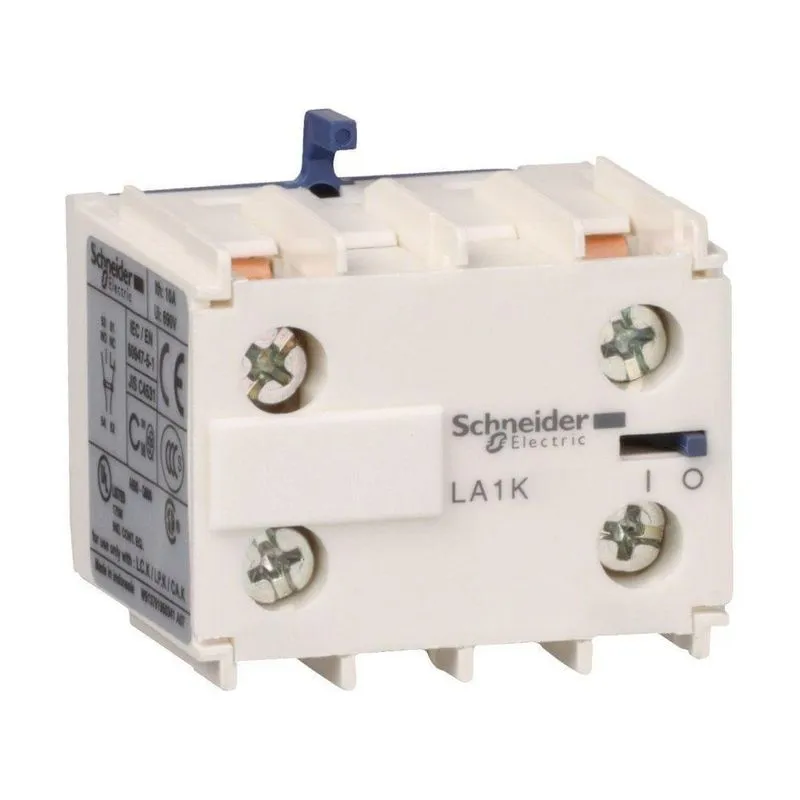 Bloco de Contato Auxiliar LA1KN11 1NA+1NF Instantâneo Frontal Bivolt Schneider Electric