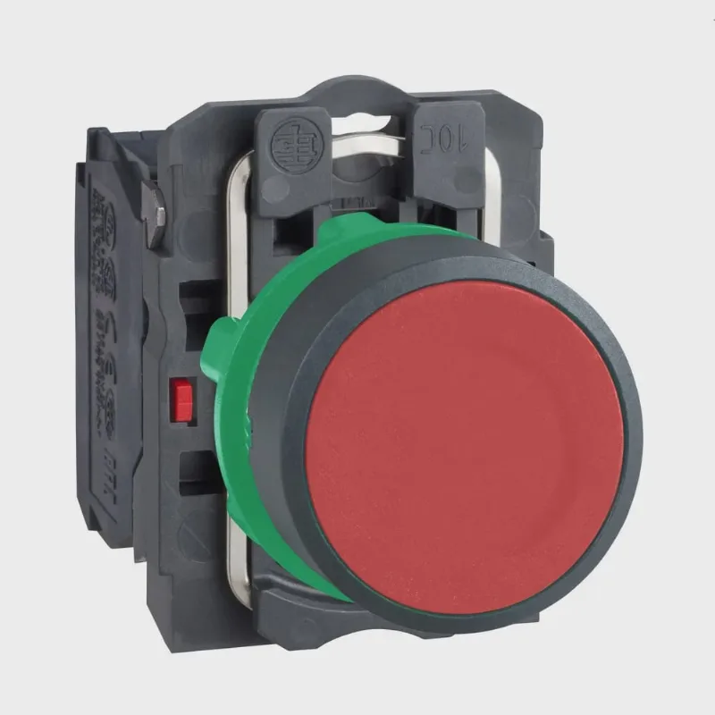 Botão Comando Normal 22mm 1nf Vermelho – Schneider