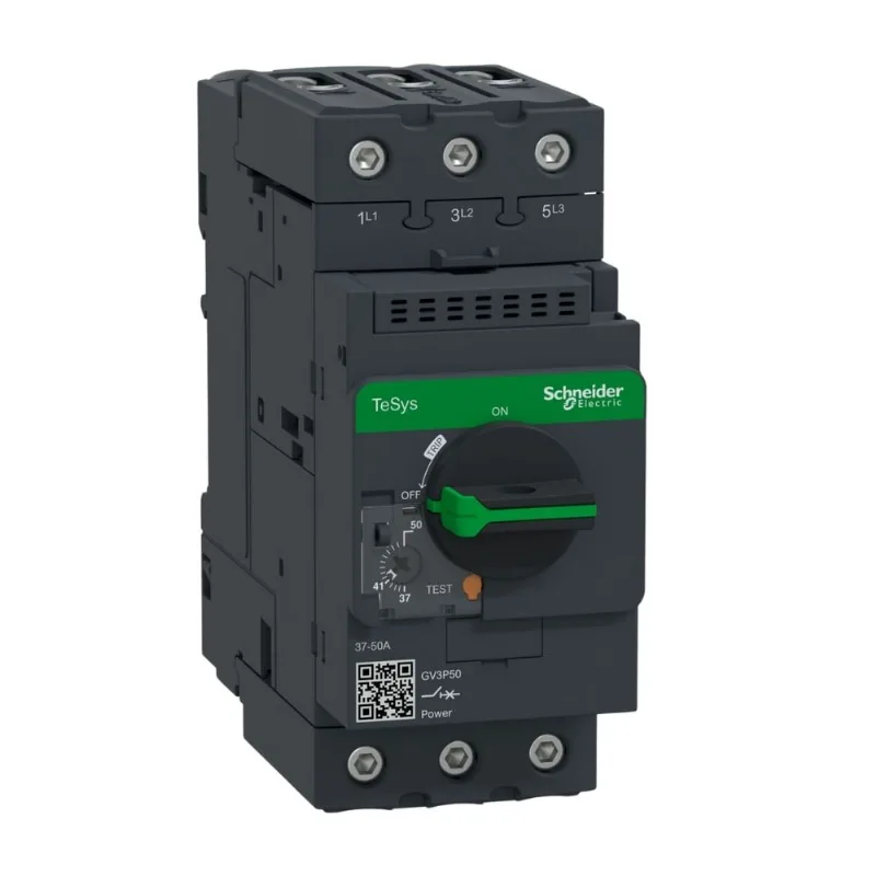 Disjuntor Protetor Motor 37-50A Gv3P50 Everlink Schneider