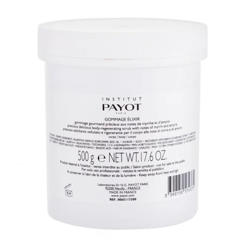 Payot, Gommage Elixir, Exfoliating, Body Scrub, 500 ml