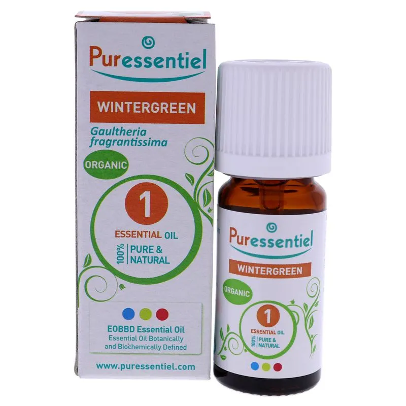 Óleo Essencial Orgânico - Wintergreen Da Puressentiel Para Unis