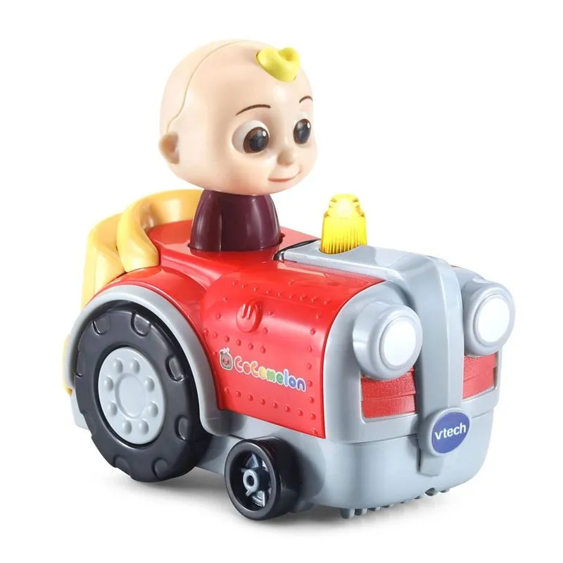 Brinquedo VTech CocoMelon Go! Vá! Trator e Tr da Smart Wheels jj