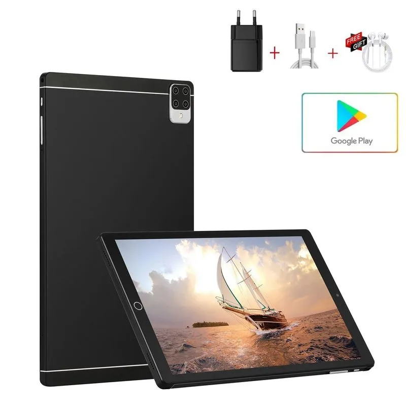 Tablet Pc S29 6ram126rom 10 Polegadas Ultra-charter Tela Preta