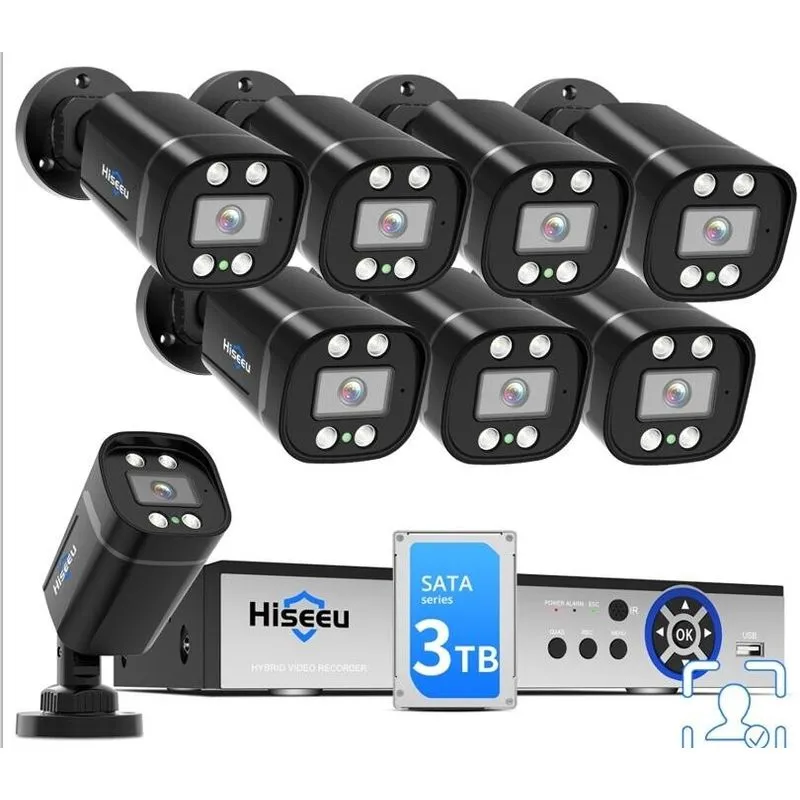8ch Ahd Cctv Sistema De Segurança Da Câmera 1080p