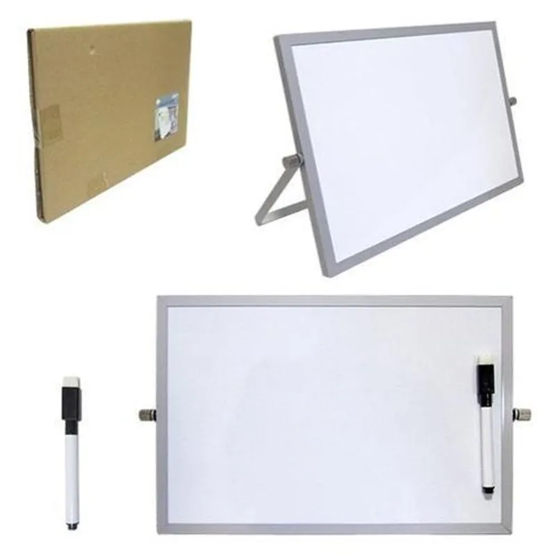 Quadro Lousa Magnética Com Suporte Caneta E Apagador 20x30cm