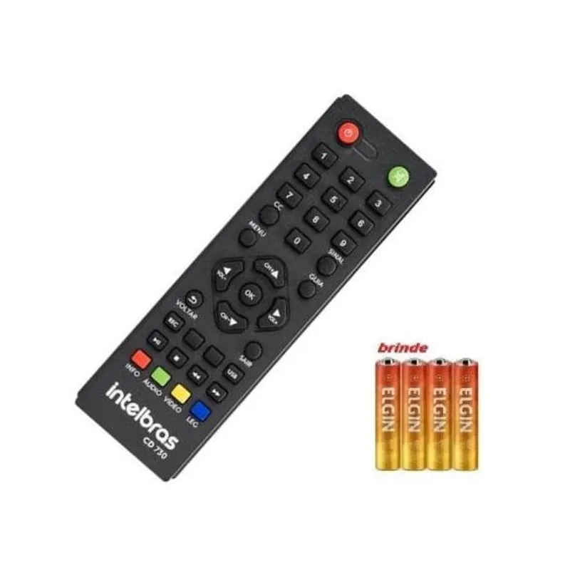 Controle Remoto Conversor Digital Intelbras Cd-730 +pilh