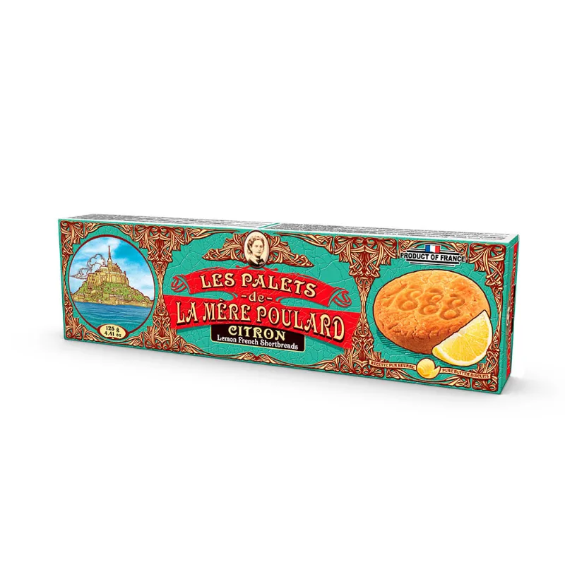 Galletitas Sabor Limón 125 Grs La Mere Poulard