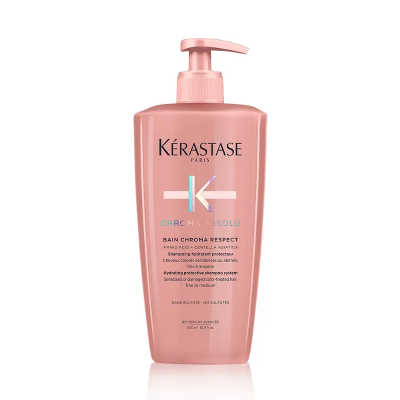 Shampoo Chroma Absolu Respect Hidratación Cabello Con Color - Kérastase 500 ml
