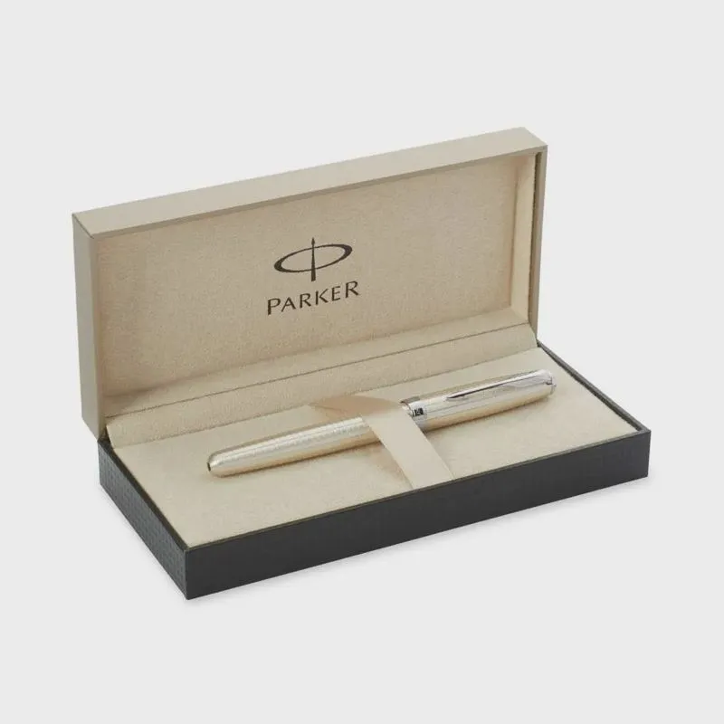 Caneta Tinteiro Parker Sonnet Prata ct