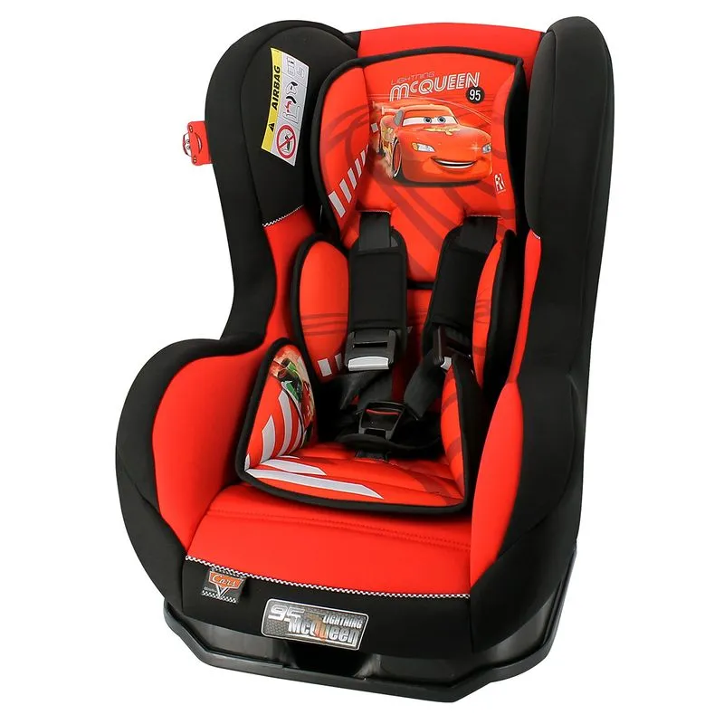 Cadeira para Auto Disney Cosmo SP Carros Vermelha Suporta até Até 25Kg