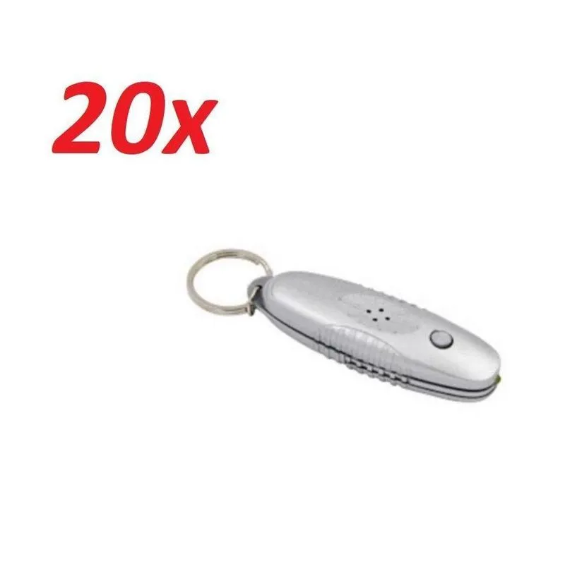 20 Mini Repelente Eletronico Chaveiro Portatil Para Insetos