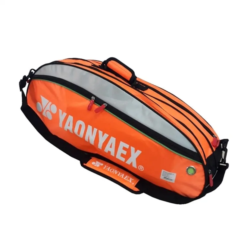 Raqueteira bolsa mochila com alca yaonyaex para raquete dupla tennis badminton