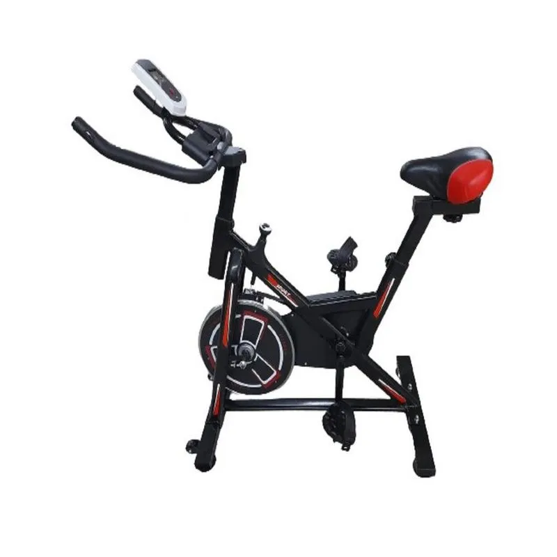 Bike Spinning Profissional Ergométrica Bicicleta com Painel Digital 100kg Academia Esporte Exercício