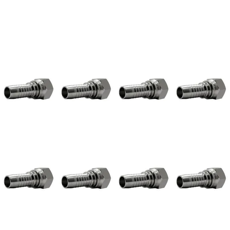 08 Terminal Prensável Femea Jic Reta 06 - 06 (9/16 X 3/8)