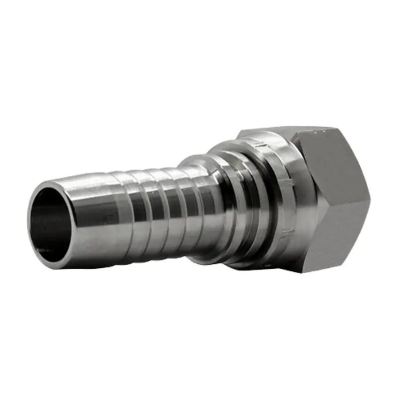 01 Terminal Prensável Femea Jic Reta 08 - 06 (3/4 X 3/8)