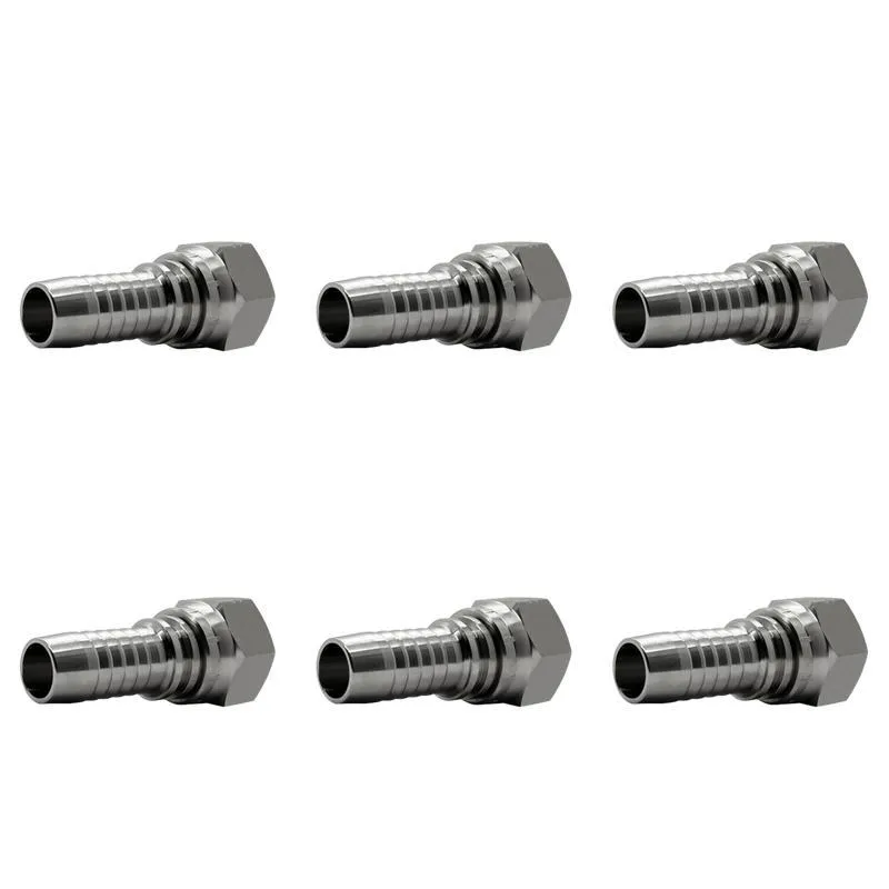06 Terminal Prensável Femea Jic Reta 08 - 06 (3/4 X 3/8)