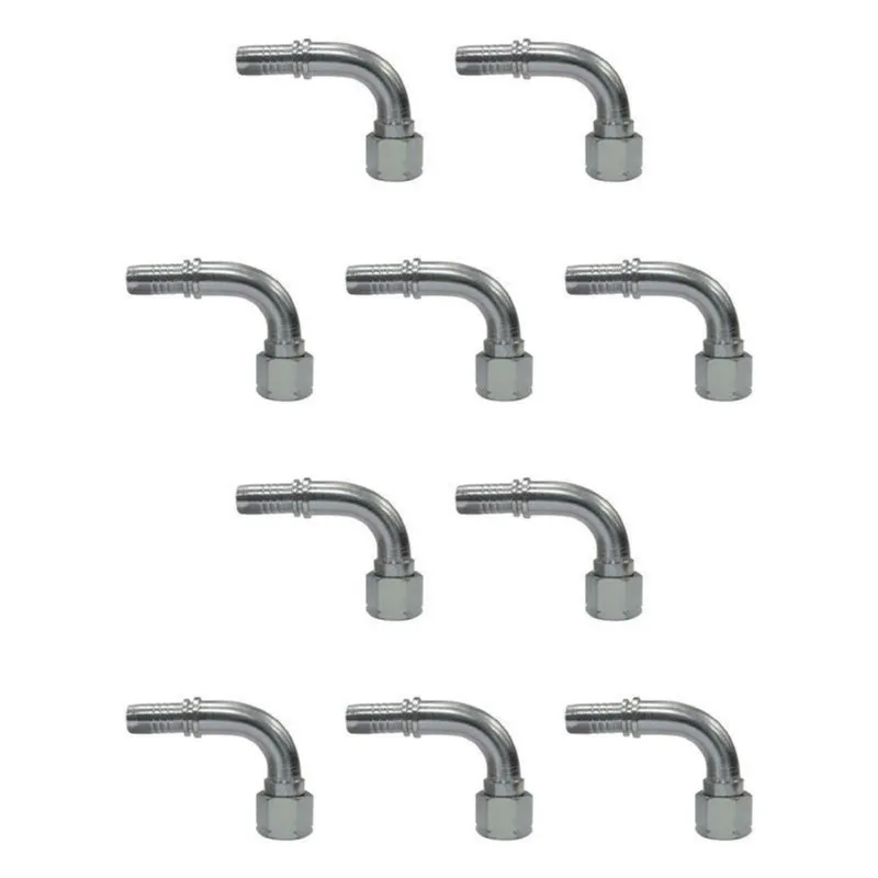 10 Terminal Prensável Femea Jic 90 20 - 20 (1.5/8 X 1.1/4)