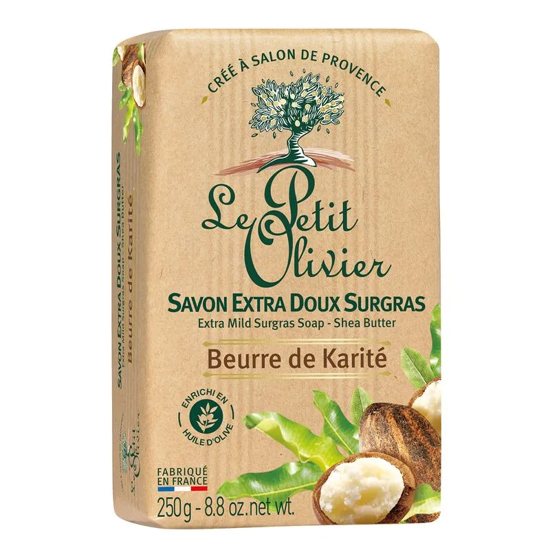 Sabonete Le Petit Olivier Extra Mild Surgras Manteiga De Karité 250ml