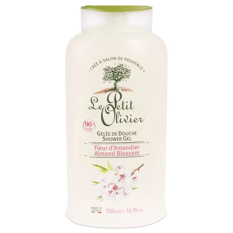 Gel de banho Le Petit Olivier Almond Blossom 500ml para mulheres