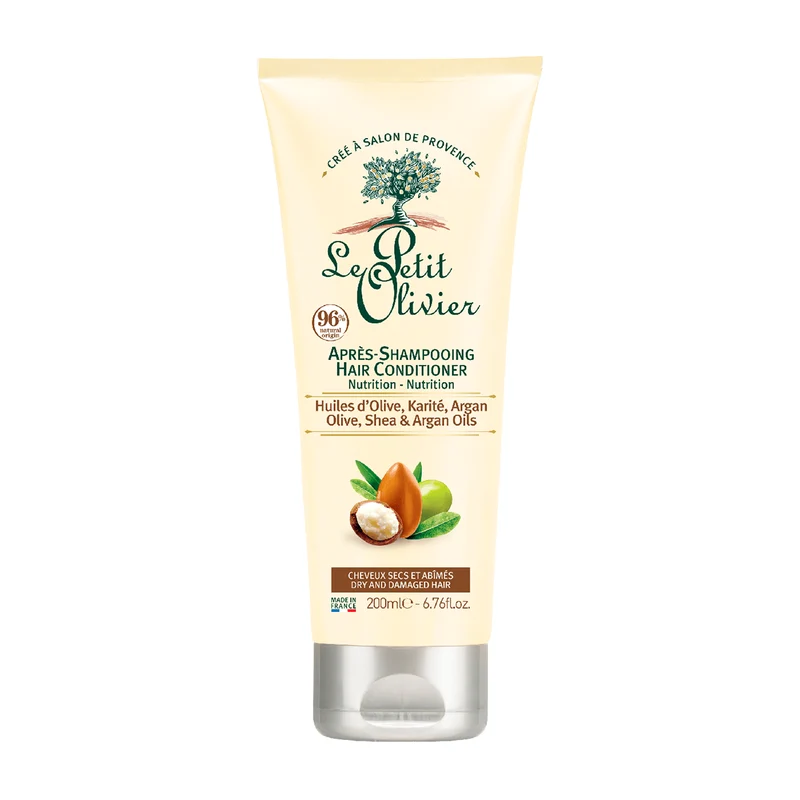 Acondicionador Cabello Seco y Dañado 200ml, Le Petit Olivier SIN SABOR
