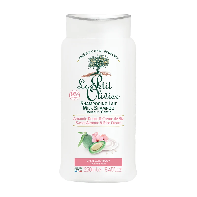 Shampoo Cabello Normal 250ml, Le Petit Olivier SIN SABOR