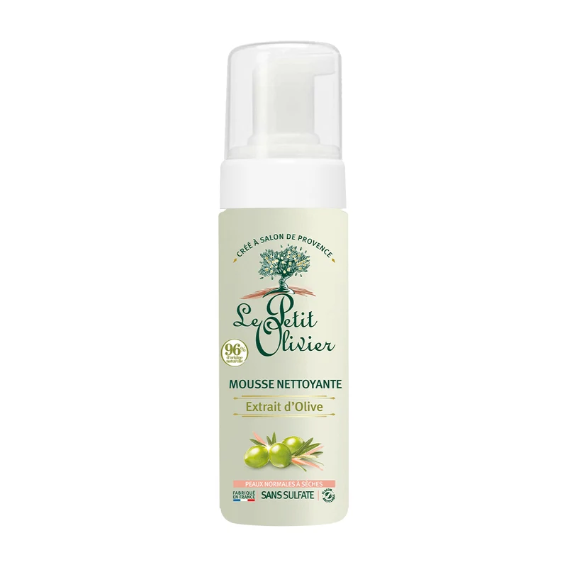 Espuma Limpiadora 150ml, Le Petit Olivier SIN SABOR