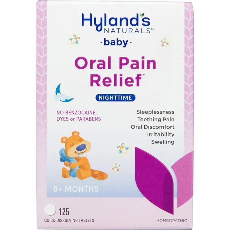 Hyland's Baby Nighttime Desconforto Oral/bucal - 125 Unid