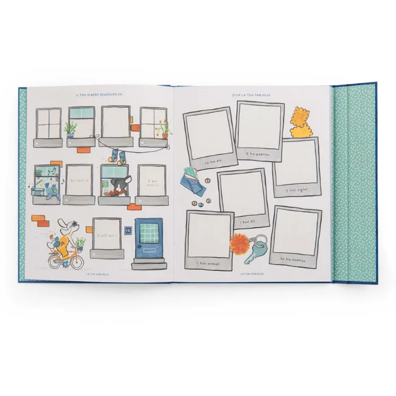 Álbum Lembranças Do Meu Nascimento Puce E Pilou Italiano Moulin Roty