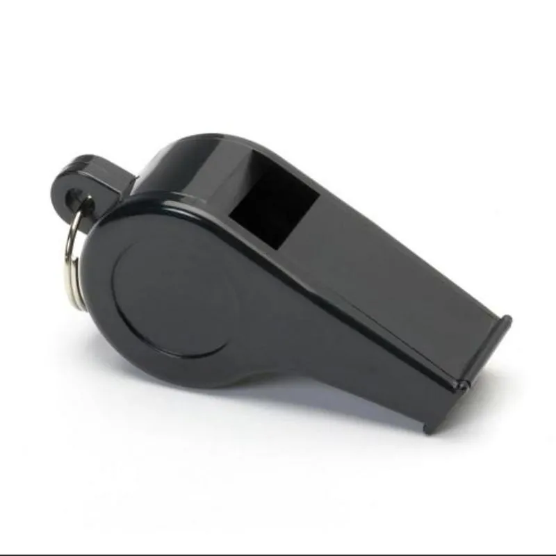 Apito de plástico preto kipsta, Tamanho único