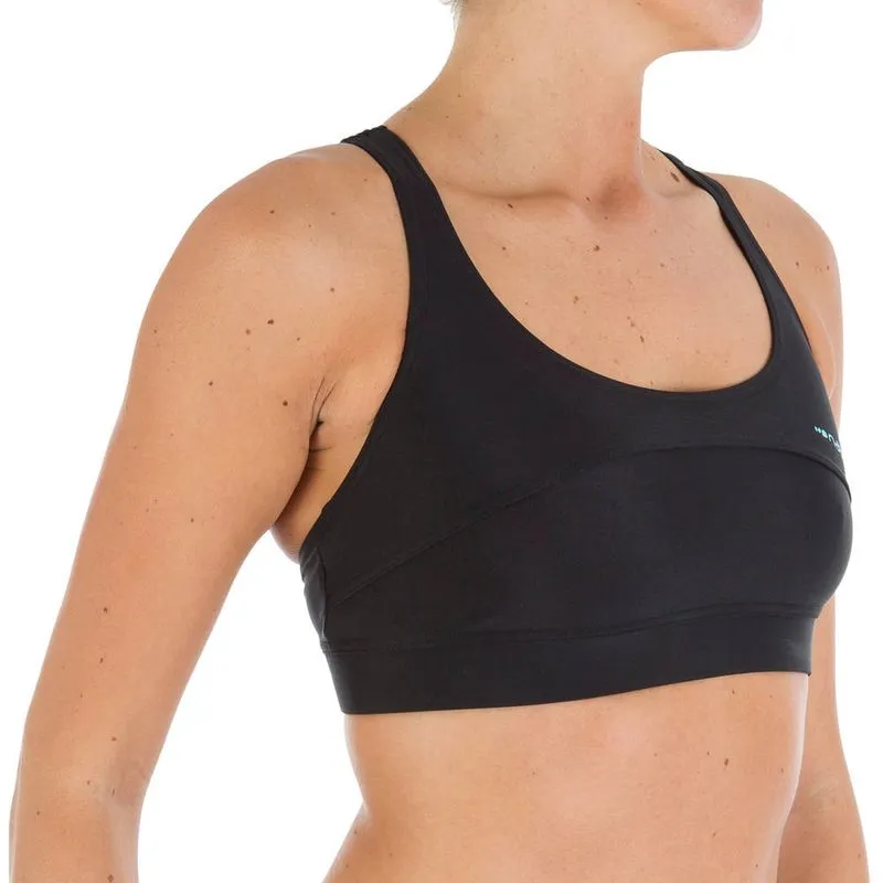 Top de natação Leony Nabaiji 2p top debo black*, 38 us:xs 42