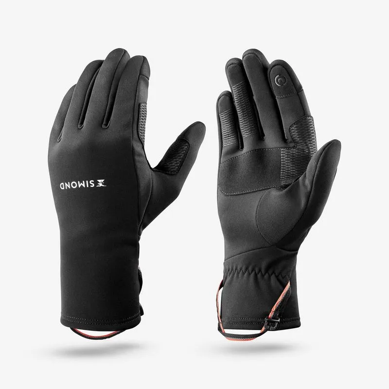 Luva Adulta de Trekking MT500 Simond Preta, 3G
