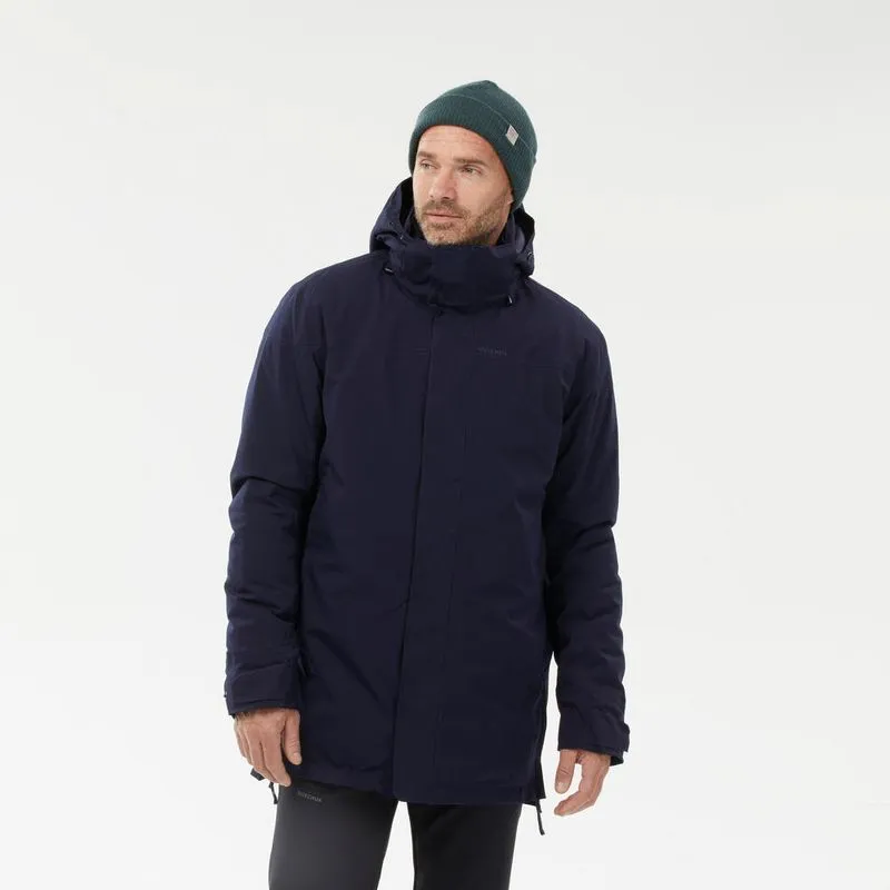 Casaco Masculino de Trilha Impermeável Sh500 -10°c Quechua Azul, P